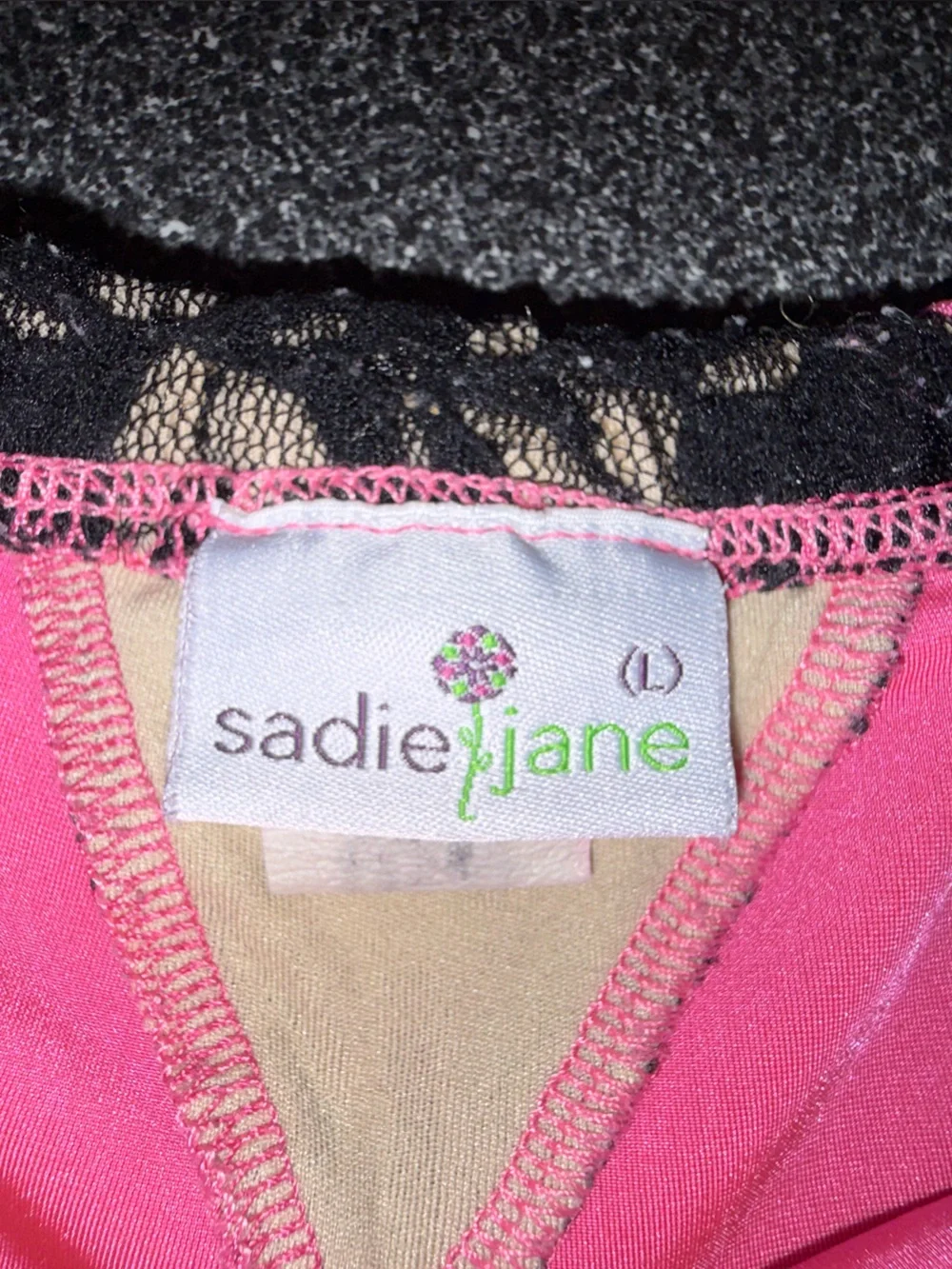 Sadie Jane Dancewear Pink Two-Piece Set Top Child Size M , Bottom Child Large